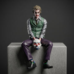 Universal Cool Joker Resin Statue Car Interior Decoration Accessories 1 Pc (Medium)