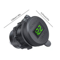 1 Pc Universal Dual PD Dual QC 3.0 USB Car Charger 80W Fast Charging