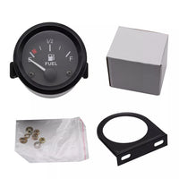 Universal Fuel Level Gauge with LED Backlight & Bracket – 2 Inch Auto Fuel Level Meter