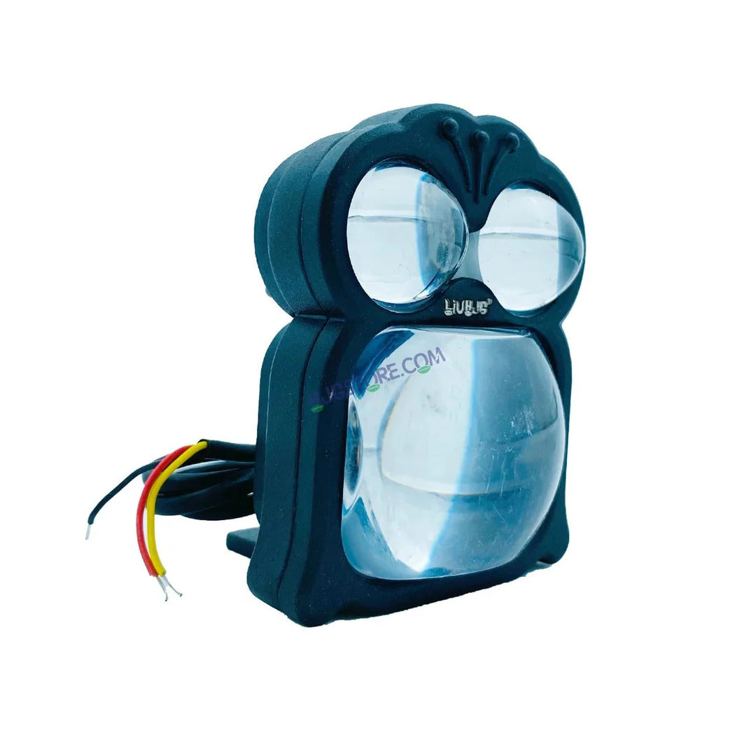 1 Pc Universal HJG 2 SMD Mini Driving Fog Light With One Demon Eye Lens in Premium Quality