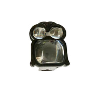 2 Pcs Set Universal HJG 2 SMD Mini Driving Fog Light With One Demon Eye Lens in Premium Quality