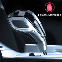 1 Pc Universal Honda Crystal Shape Gear Knob Car LED Handball Crystal Touch Activated