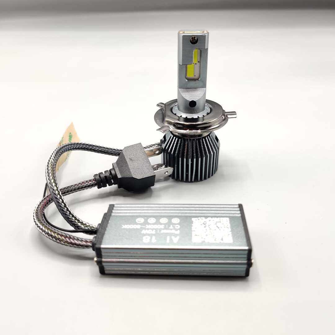 Universal LIUHAWK H4 85 Watt App Operated LED 2 Pcs Set