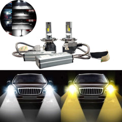 Universal LIUHAWK H4 85 Watt App Operated LED 2 Pcs Set