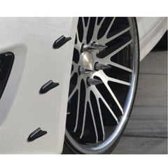 Universal Car Roof Shark Fin Spoiler Wings For Decoration 10 Pcs Set
