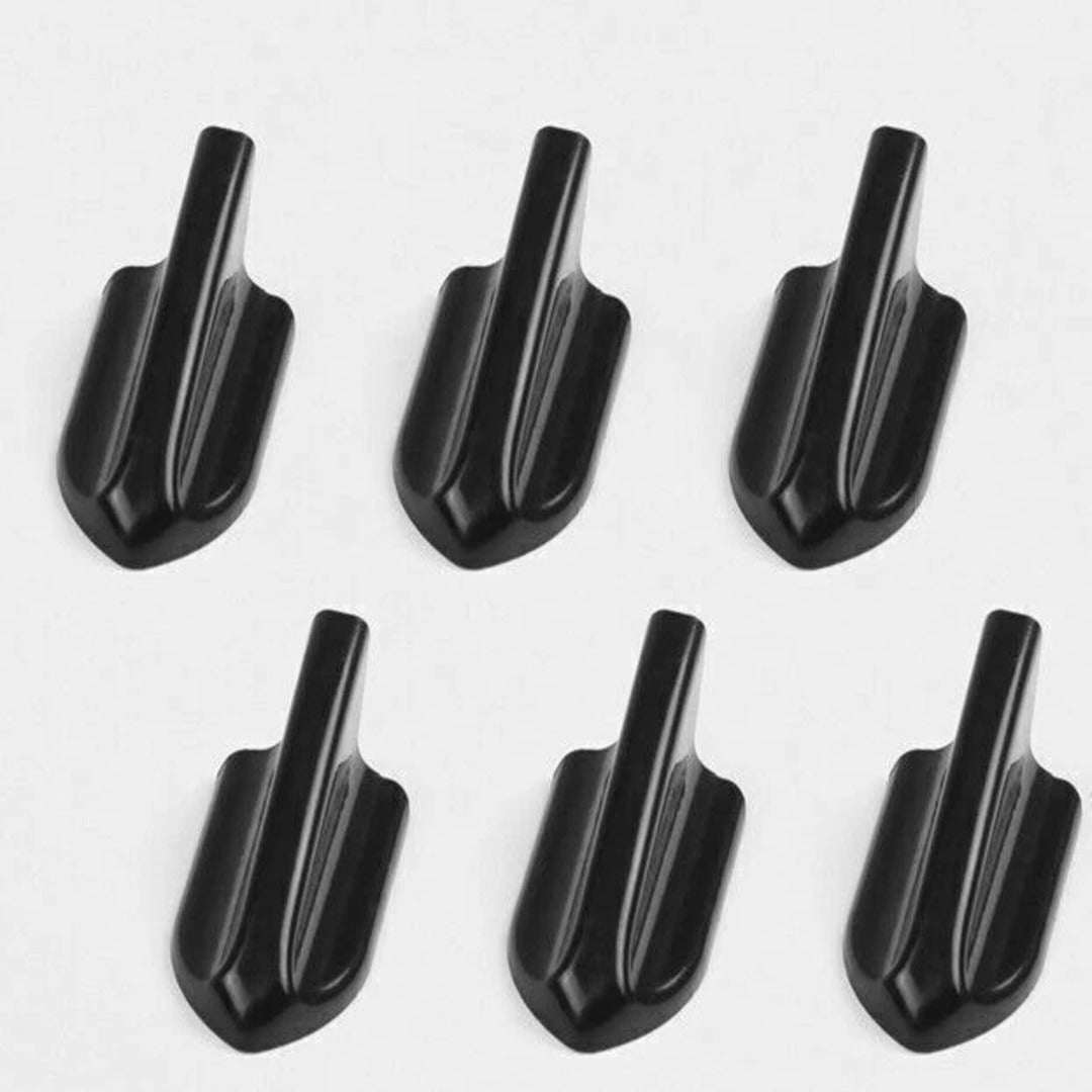 Universal Car Roof Shark Fin Spoiler Wings For Decoration 10 Pcs Set