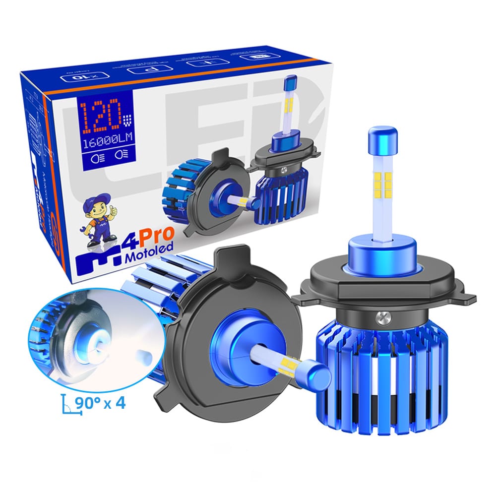 Universal MOTOLED M4 Pro 40w Motorcycle Led Headlight 1 Pc
