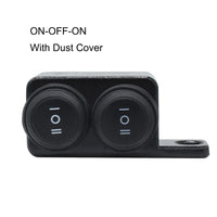 Universal Motorcycle Metal Switch Waterproof Double Point Switch for Bike Headlight High Low Beam 1 Pc