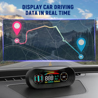 Universal P18 GPS HUD Gauge Car Digital Head Up Display Speedometer Alarm 1 Pc