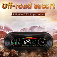Universal P18 GPS HUD Gauge Car Digital Head Up Display Speedometer Alarm 1 Pc