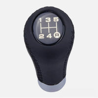 Universal PU Leather 5 Speed Gear Shift Knob Manual Transmission Shifter Lever Stick