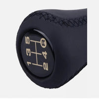 Universal PU Leather 5 Speed Gear Shift Knob Manual Transmission Shifter Lever Stick