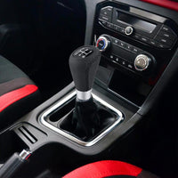 Universal PU Leather 5 Speed Gear Shift Knob Manual Transmission Shifter Lever Stick