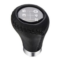 Universal PU Leather 5 Speed Gear Shift Knob Manual Transmission Shifter Lever Stick