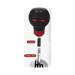 Universal PU Leather 5 Speed Gear Shift Knob Manual Transmission Shifter Lever Stick