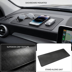 Universal Plain Dashboard Non Slip Mat Heat Resistant Anti-Slip Grip Pad