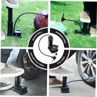 Universal Portable Air Tyre Pressure Pump Single Cylinder Foot Pump For Bike And Car in Premium Quality