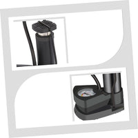 Universal Portable Air Tyre Pressure Pump Single Cylinder Foot Pump For Bike And Car in Premium Quality
