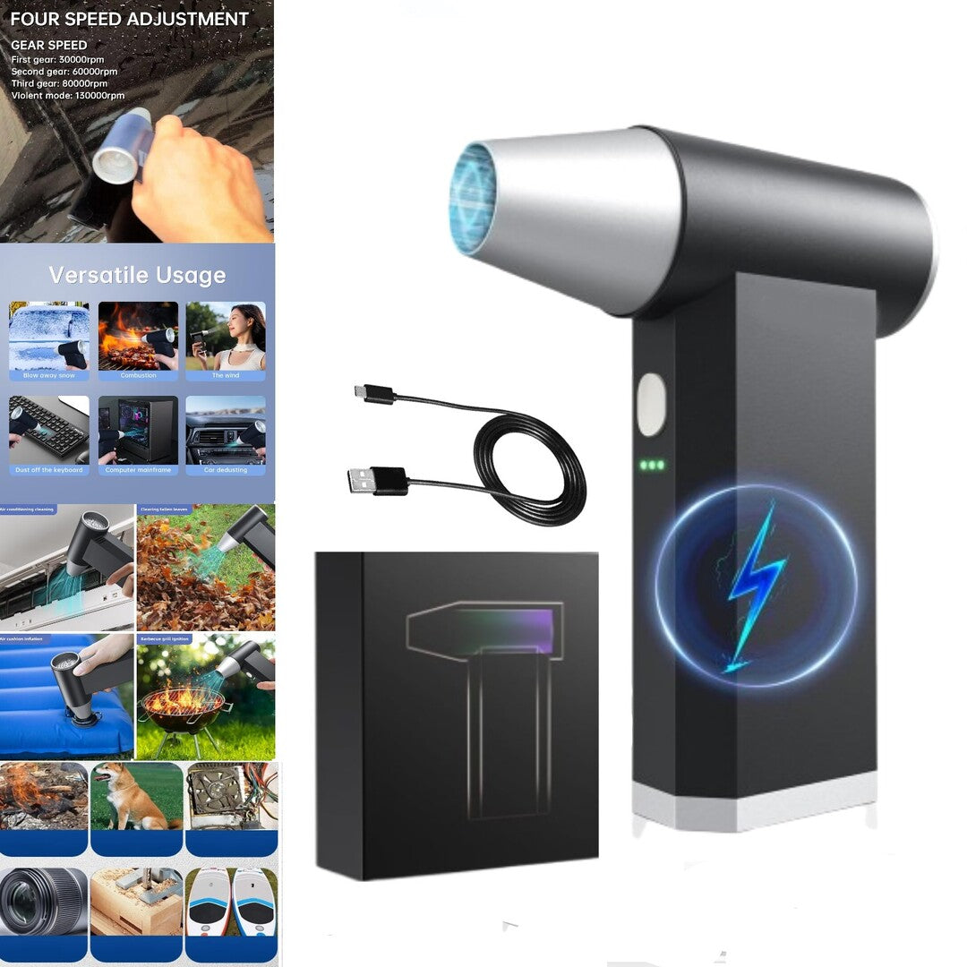 Universal Portable Car Dryer Jet Blower With 4 Gear Adjustment Super High Speed 1 Pc