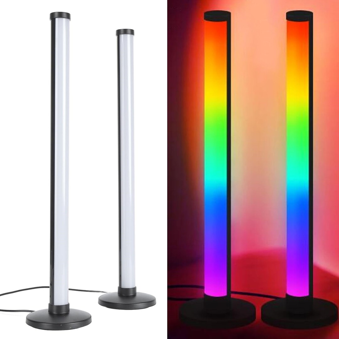 1 Pc Universal RGB Dynamic Light Bar Lamp USB Music Sync Ambient Lighting Desk Lamp