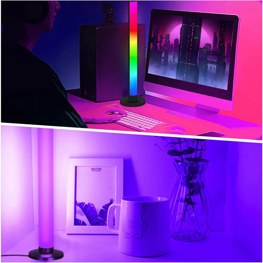 1 Pc Universal RGB Dynamic Light Bar Lamp USB Music Sync Ambient Lighting Desk Lamp
