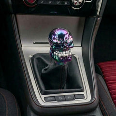 Universal Skull Gear Knob Gear Shift Knob Manual Transmission Shifter Lever Stick(Multi)