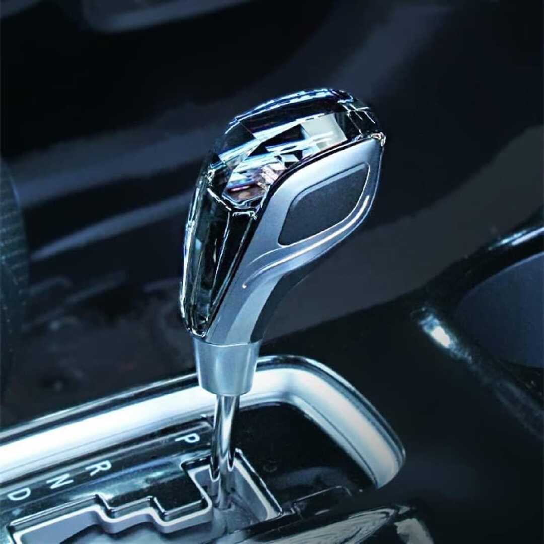 1 Pc Universal Suzuki Crystal Shape Gear Knob Car LED Handball Crystal Touch Activated