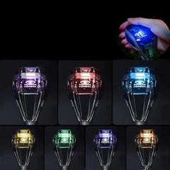 1 Pc Universal Toyota Crystal Shape Gear Knob Car LED Handball Crystal Touch Activated