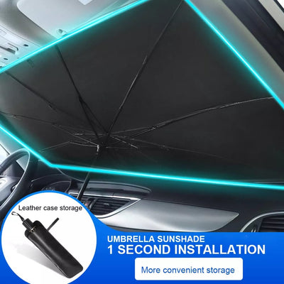 D-11 Universal Car Inside Winshield Umbrella For Heat Proofing 1 Pc