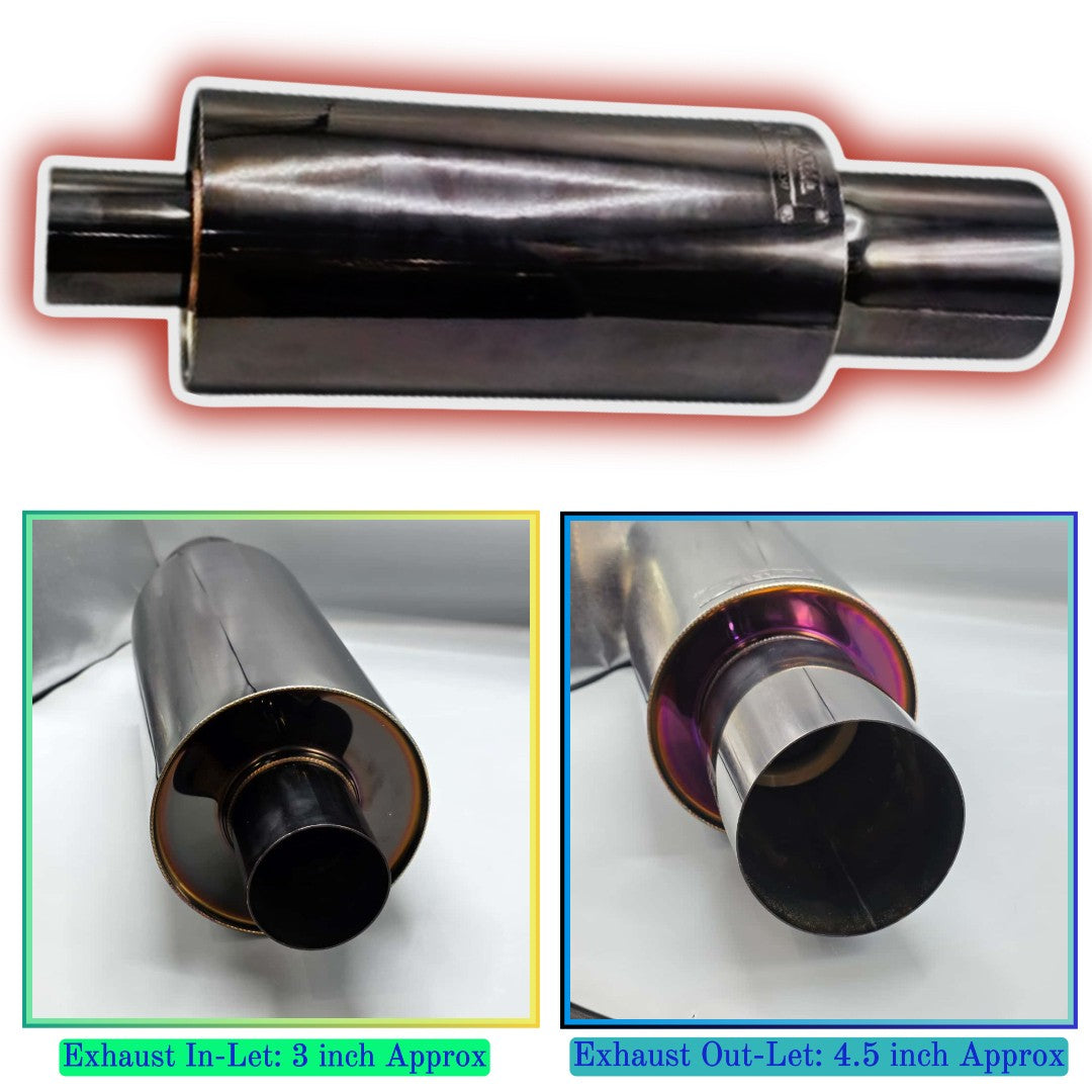 Universal Car Performance Exhaust In High Premium Quality 1 Pc