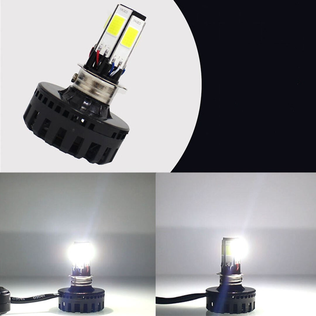 Universal HJG M6 Motorcycle - Bike Headlight LED 35W With Flasher 1 Pc
