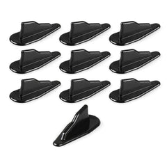 Universal Car Roof Shark Fin Spoiler Wings For Decoration 10 Pcs Set