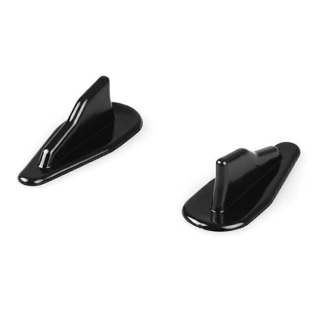 Universal Car Roof Shark Fin Spoiler Wings For Decoration 10 Pcs Set