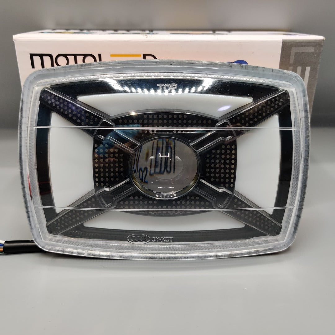 Universal MOTOLED Matrix Style Dual Color Headlight Beam For Honda CD70 / CG125