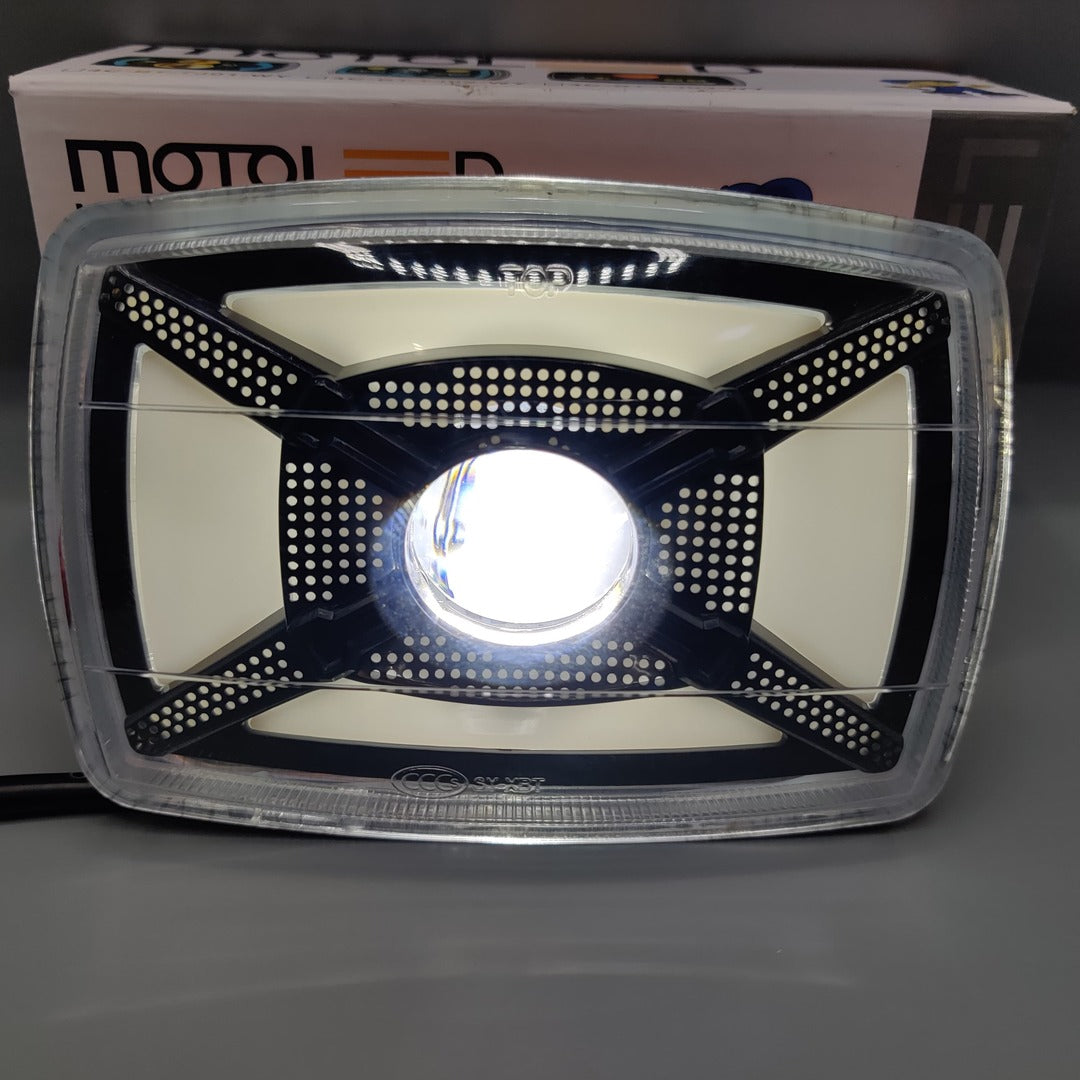 Universal MOTOLED Matrix Style Dual Color Headlight Beam For Honda CD70 / CG125