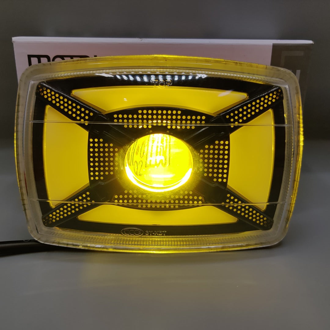 Universal MOTOLED Matrix Style Dual Color Headlight Beam For Honda CD70 / CG125