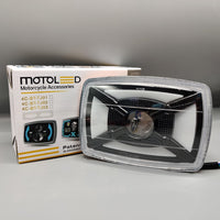 1 Pc Universal MOTOLED Matrix Style Dual Color Headlight Beam For Honda CD70 / CG125
