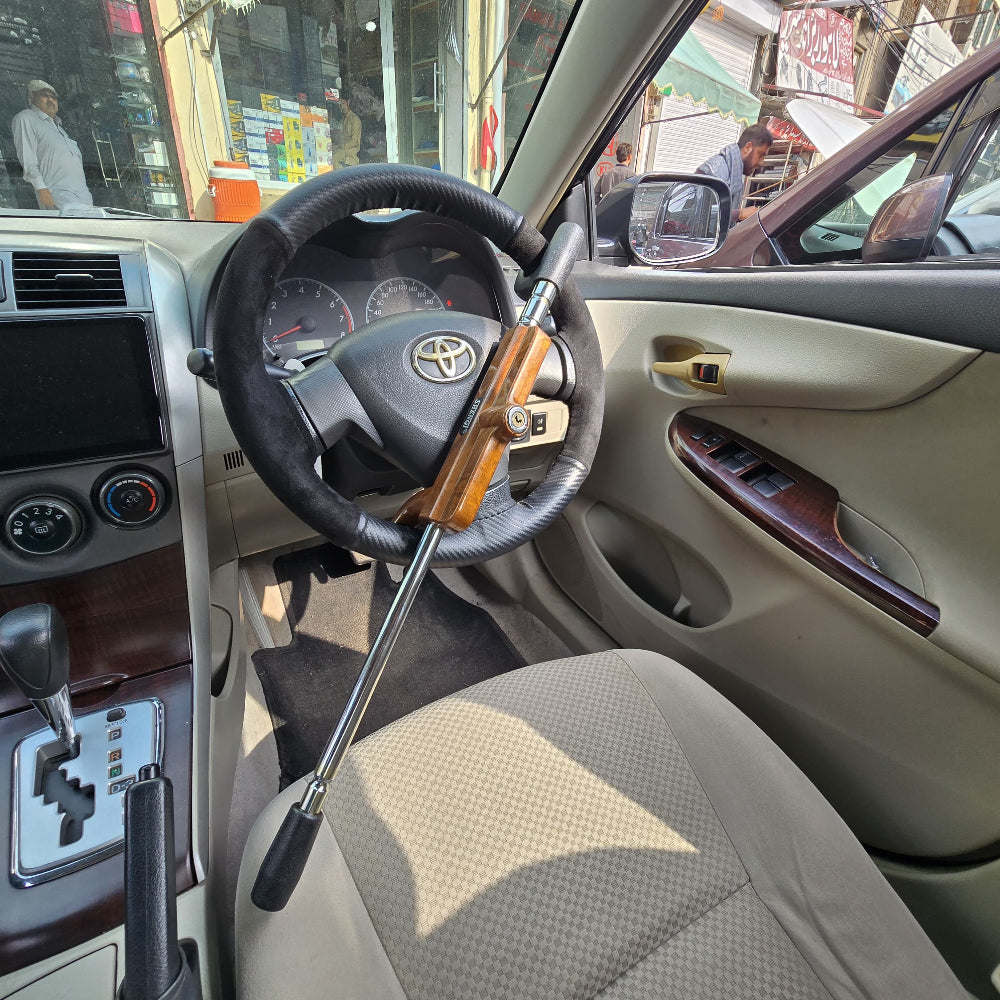 1 Pc Universal Steering Lock With Keys