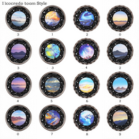 1 Pc Universal Car Ac Vents Car Fluorescent Galaxy Perfume Asteroid Scented Ornaments Rotating Perfume For Car
