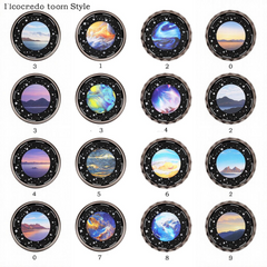 1 Pc Universal Car Ac Vents Car Fluorescent Galaxy Perfume Asteroid Scented Ornaments Rotating Perfume For Car