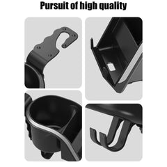 Universal 3 in 1 Car Seat Multifunctional Cup Holder Cell Phone Holder Car Headrest Hook Storage Box For Car