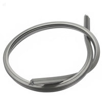 2 Pcs Set Universal Wind Screen Wiper Silicone Rubber In Premium Quality Grey
