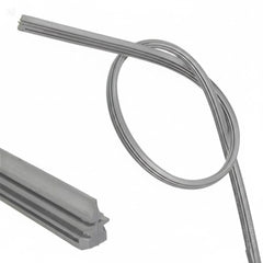 2 Pcs Set Universal Wind Screen Wiper Silicone Rubber In Premium Quality Grey