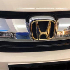 1 Pc Universal E00 Model HONDA Gold Edition Logo In Premium Quality