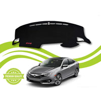 Civic X Car 2016-2021 Non Slip Velvet Matt In Premium Quality