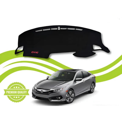Civic X Car 2016-2021 Non Slip Velvet Matt In Premium Quality