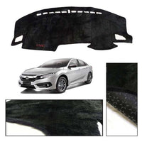 Civic X Car 2016-2021 Non Slip Velvet Matt In Premium Quality