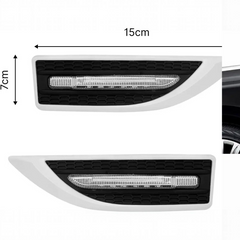 Universal Car Side Fender Light Led Indicator Lamp 2 Pcs Set (White)
