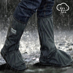 Bundle of Rain Suit & Rain Shoes Waterproof Shoes Cover with Rain Suit