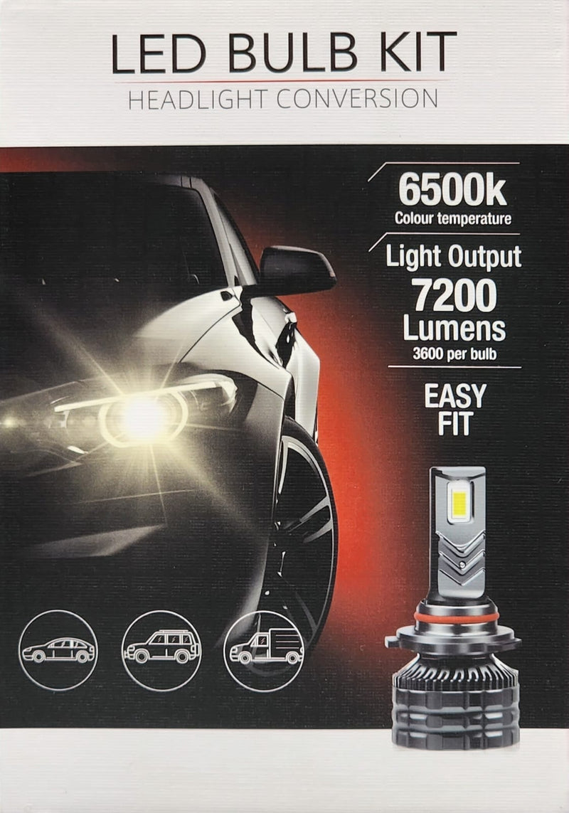 Shi Long LED Headlight Bulb Original 100 Watts 2 Pcs Set